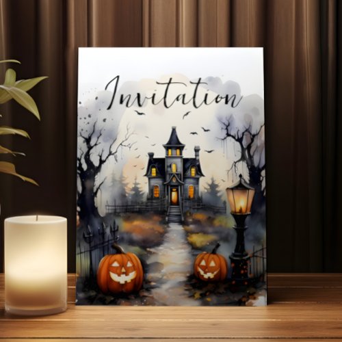 Halloween Invitation Card