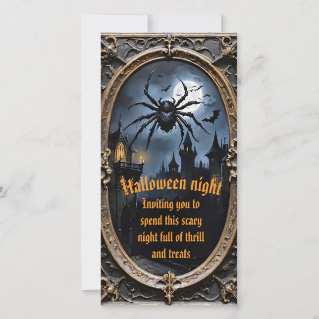 Halloween Invitation cards (Front)