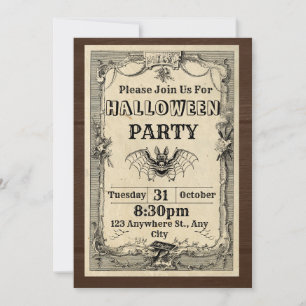 Halloween invitations 2024
