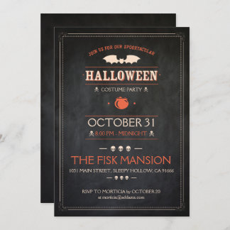 Halloween Invite: Spooktacular - Customizable Invitation