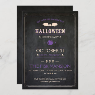 Halloween Invite: Spooktacular - Customizable Invitation
