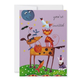 Halloween Invites invitation