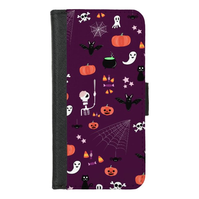Halloween iPhone Wallet Case (Front)