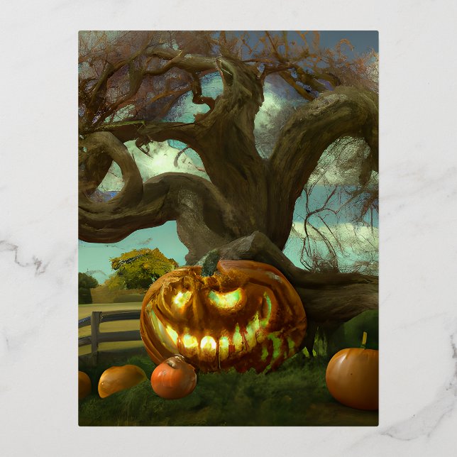 Halloween is a holiday celebrated on October 31st  (Front)