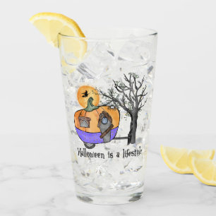 Halloween Is a Lifestyle – Pumpkin Camper Van Glass
