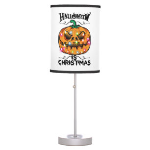 Halloween Is Christmas Table Lamp
