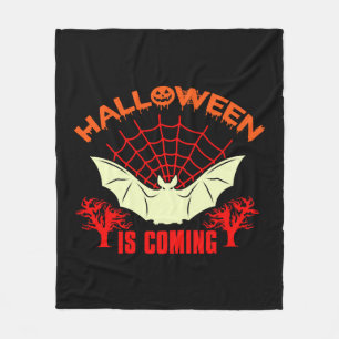 Halloween is Coming Halloween 2021 Fleece Blanket