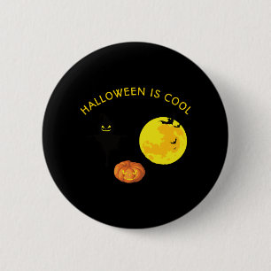 Halloween is cool button