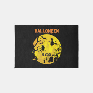 Halloween is cool Halloween funny gift Rug