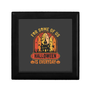 Halloween Is Everyday Haunted House Retro Gift Box