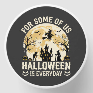Halloween Is Everyday Haunted Moon Witch Silhouett Mini Candle Favors