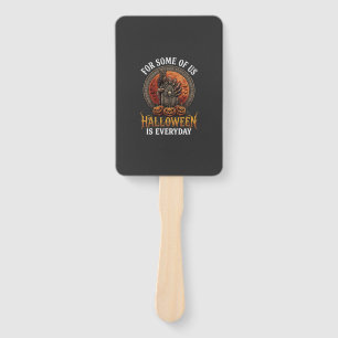 Halloween Is Everyday Monster Hand Tombstone Pumpk Fan