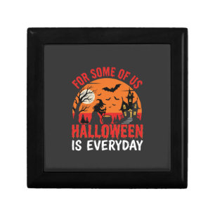Halloween Is Everyday Witch Haunted House Gift Box