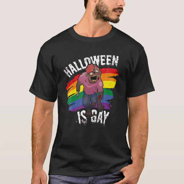 Lgbt Bisexual Pride Cat Rainbow Witch & Hat Gay Halloween T-Shirt Lgbt Bisexual Pride Cat Rainbow Witch & Hat Gay Halloween T-Shirt