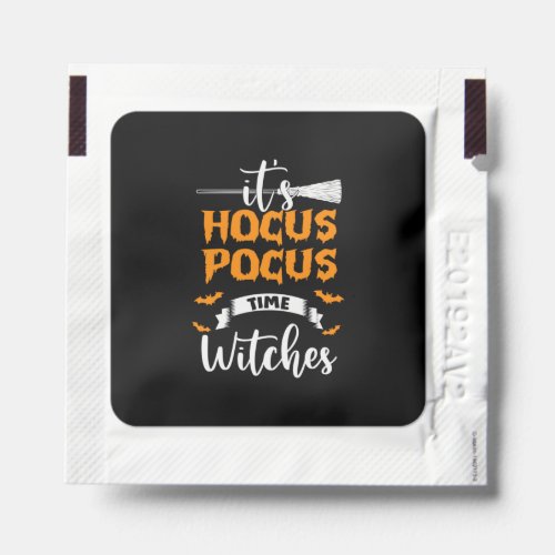 Halloween It Is Hocus Pocus Time Birthday Hand Sanitizer Packet