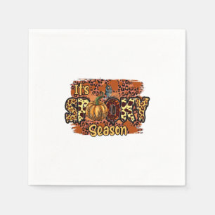 Halloween It Is Spooky Season Birthday Napkins
