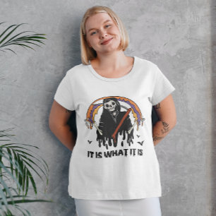 HALLOWEEN IT IS WHAT IT IS GRIM REAPER T-Shirt