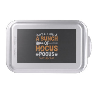 Halloween Its All Just Hocus Pocus Witch Cake Pan