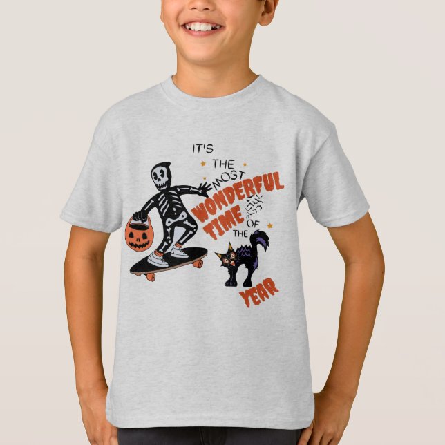 Halloween It's the most wonderful time T-Shirt (Front)