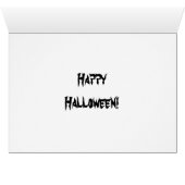 Halloween Jack-O-Lantern Card (Inside Horizontal (Bottom))