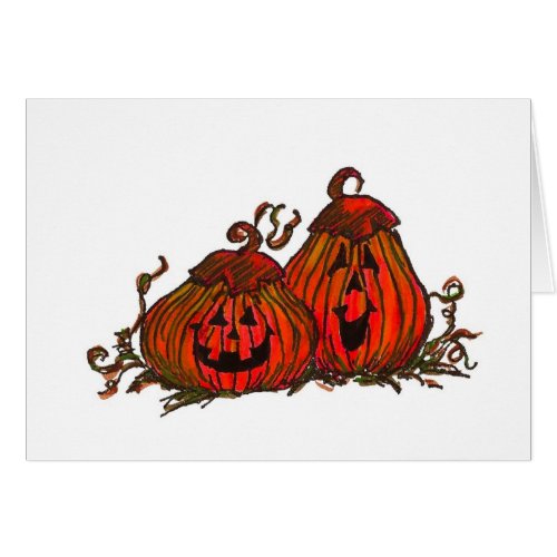 Halloween Jack_O_Lantern Card