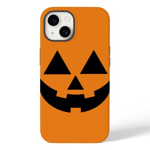 Halloween Jack-o'-lantern Face iPhone Case