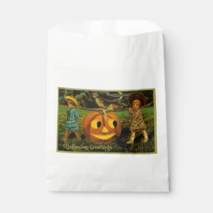 Halloween Jack-o-Lantern Harvest Night by Kids Favor Bag