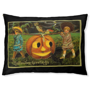 Halloween Jack-o-Lantern Harvest Night by Kids Pet Bed