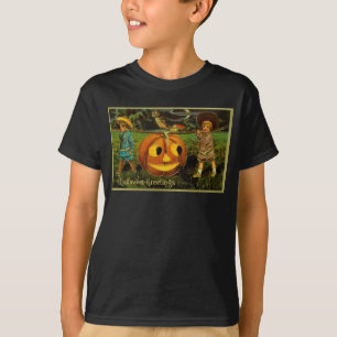 Halloween Jack-o-Lantern Harvest Night by Kids   T-Shirt