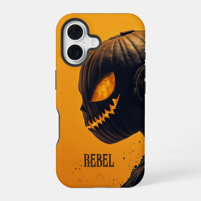 Halloween Jack o' Lantern Iphone Case (Back)