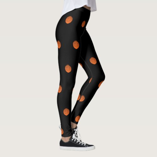 Halloween Jack_O_Lantern Leggings