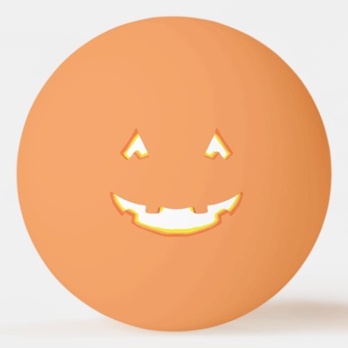 Halloween Jack O Lantern Ping Pong Ball