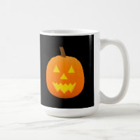 Halloween: Jack-O-Lantern: Pumpkin: Coffee Mug