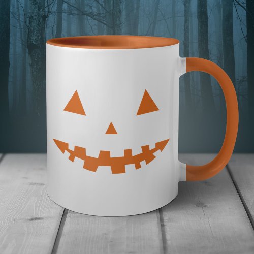 Halloween Jack O Lantern Silhouette Mug