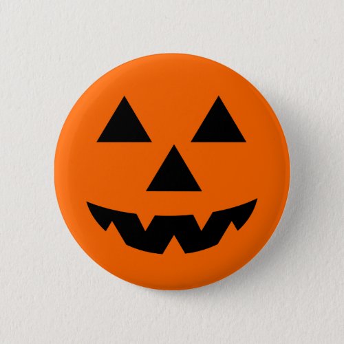 Halloween Jack_O_Lantern Trick or Treat Pinback Button
