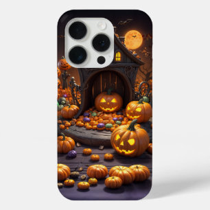 Halloween Jack o Lanterns Icons iPhone 15 Cases
