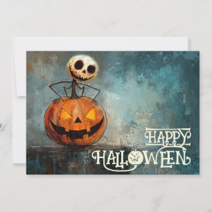 Halloween Jack-O’-Laugh Lantern Invitation