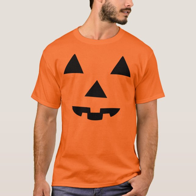 Halloween Jack O'Lantern T-Shirt (Front)