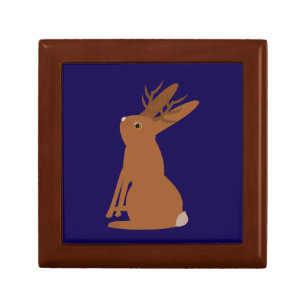 Halloween Jackalope Trick or Treat Gift Box