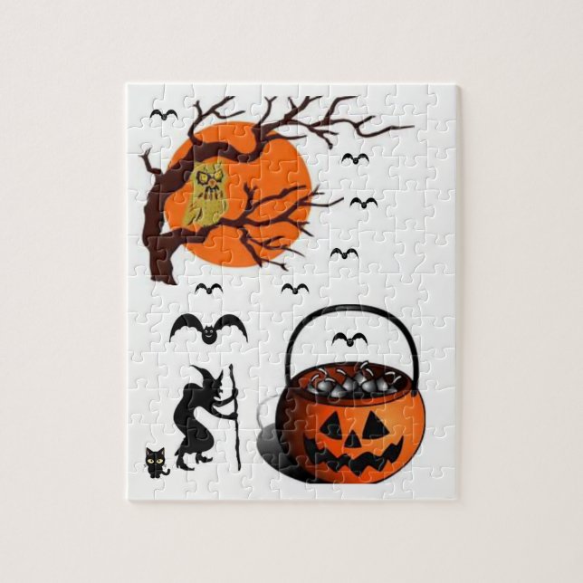 Halloween Jigsaw Puzzle (Vertical)