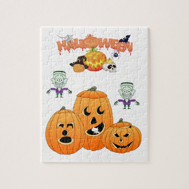 Halloween Jigsaw Puzzle (Vertical)