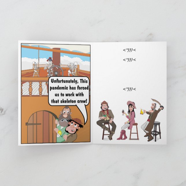 HALLOWEEN JOKE. CARD (Inside)