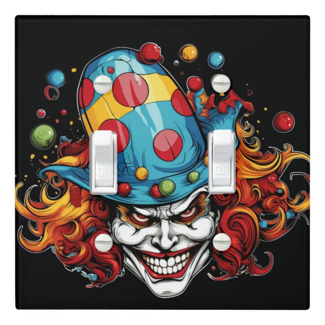 Halloween/Joker Light Switch Cover (In Situ)