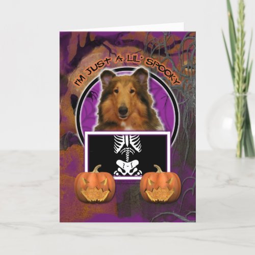 Halloween _ Just a Lil Spooky _ Collie _ Natalie Card