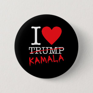 Halloween Kamala Harris November 5 2024  Button