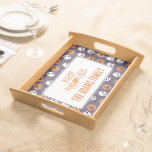 Halloween Kawaii Pattern Serving Tray