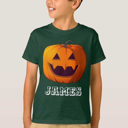 Halloween Kids Basic T_Shirt