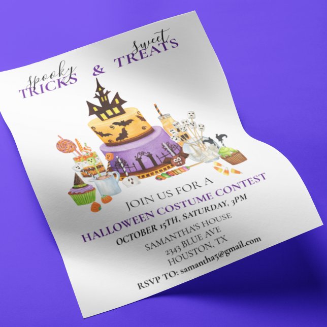 Halloween Kids Costume Contest Treats and Sweets  (Creator Uploaded)