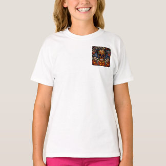 Halloween King Sugar Skull, Jack O' Lantern T-Shirt
