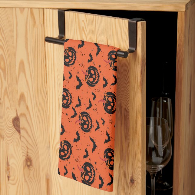 Halloween Kitchen Towel (Thirds Fold)